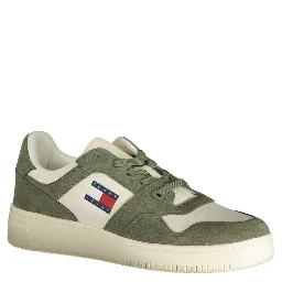 Green Polyester Sneaker