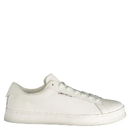 White Polyester Sneaker