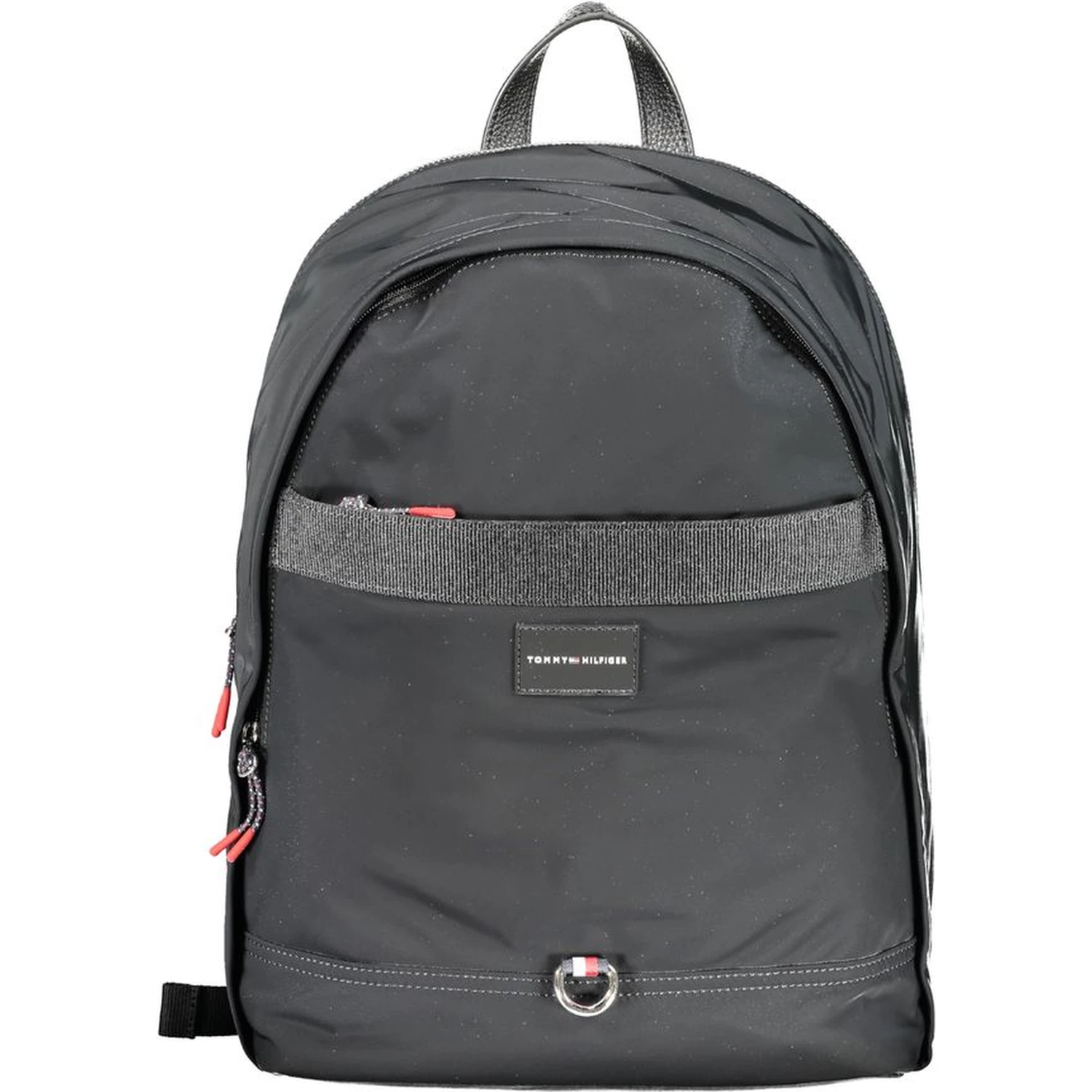 Black Polyester Backpack