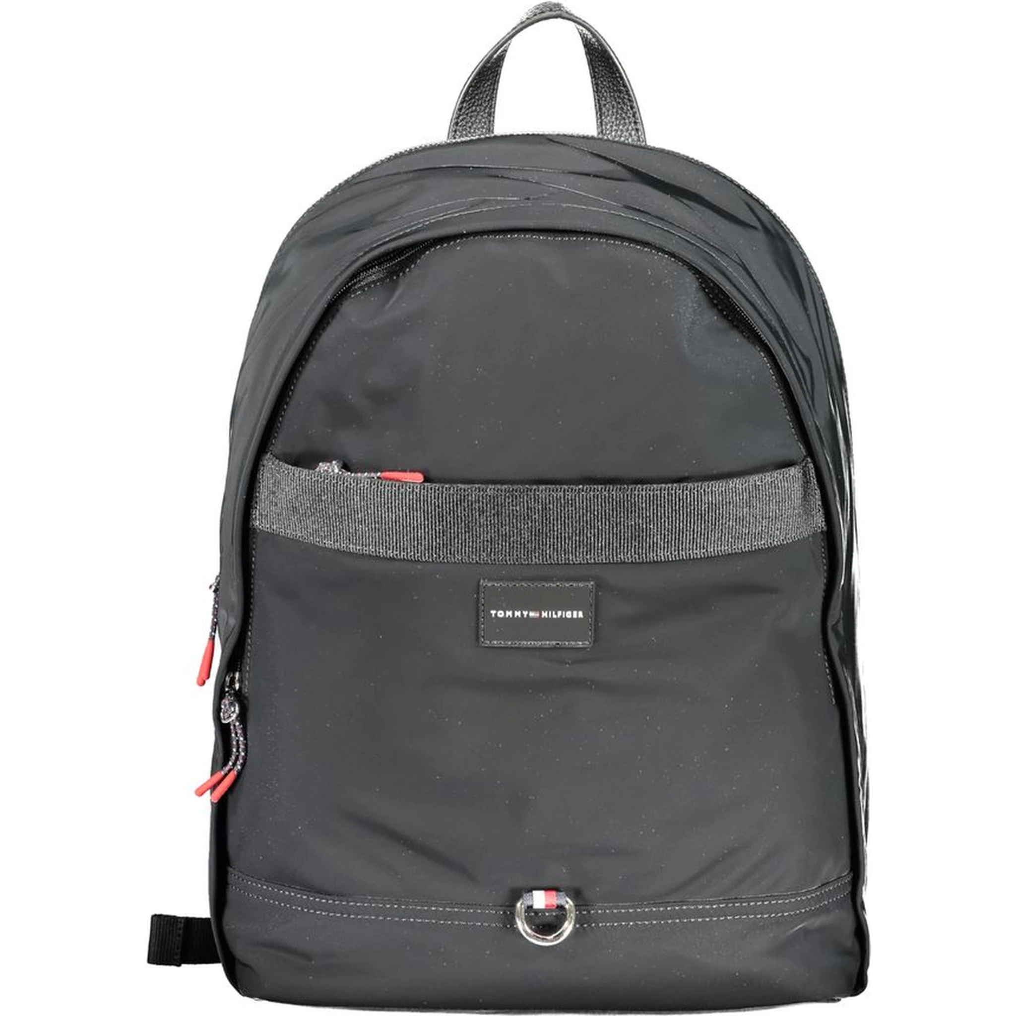Black Polyester Backpack