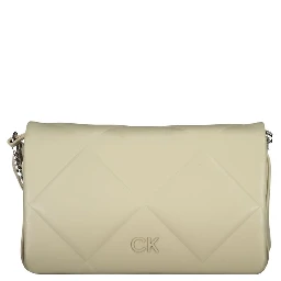 Beige Cotton Handbag