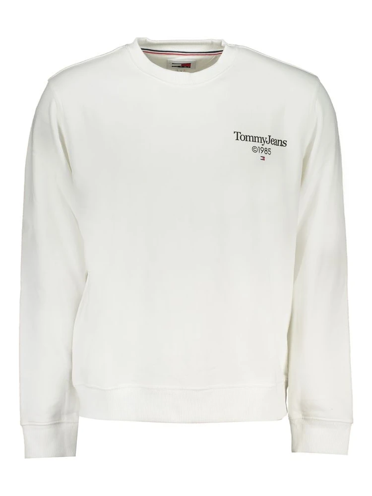 White Cotton Sweatshirt