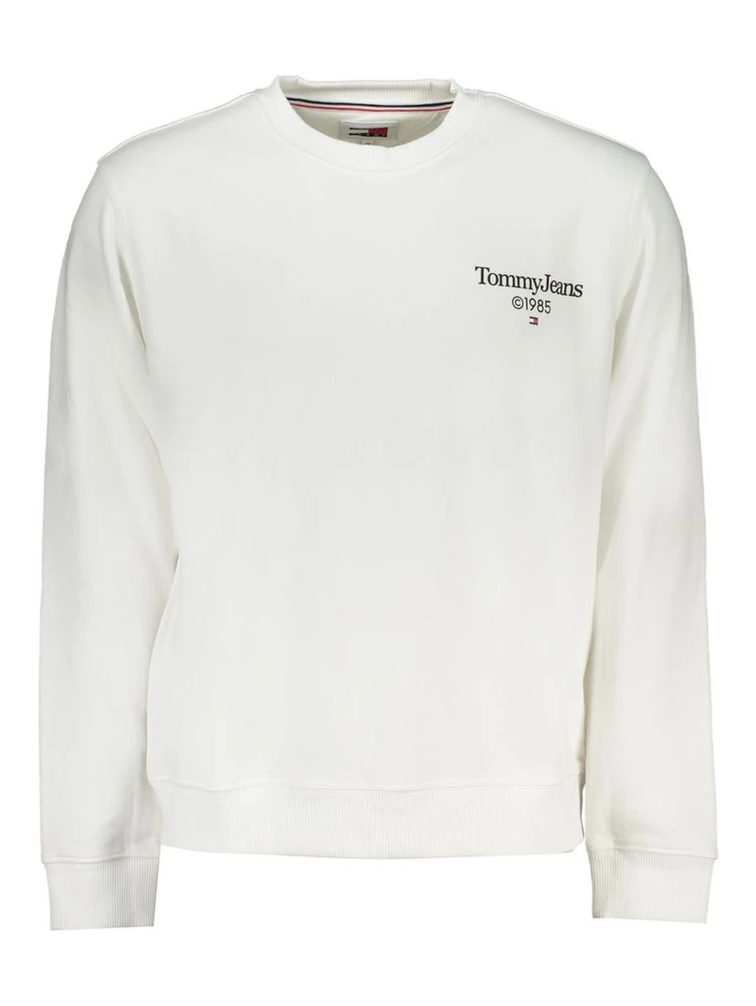 White Cotton Sweatshirt