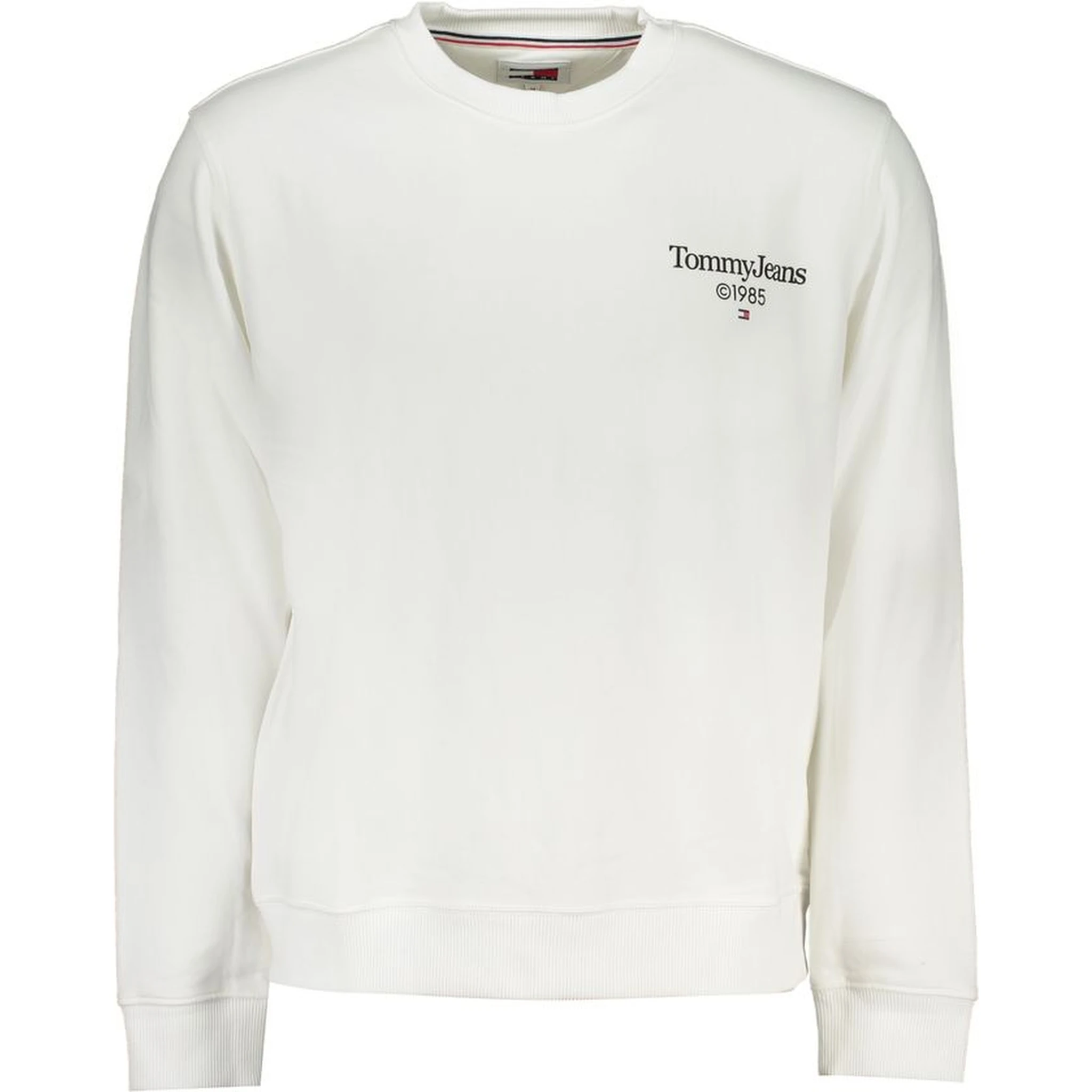 White Cotton Sweatshirt