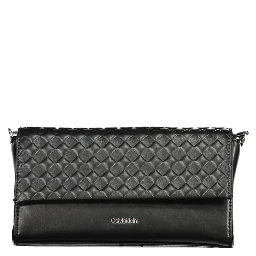 Black Polyester Handbag
