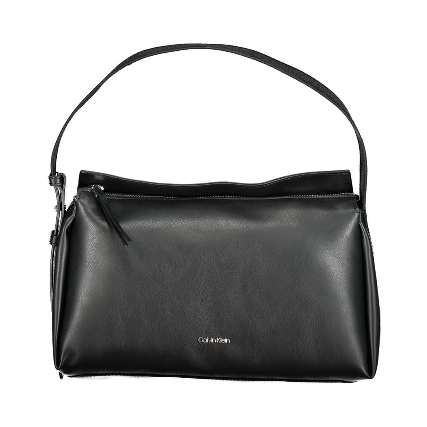 Black Polyester Handbag
