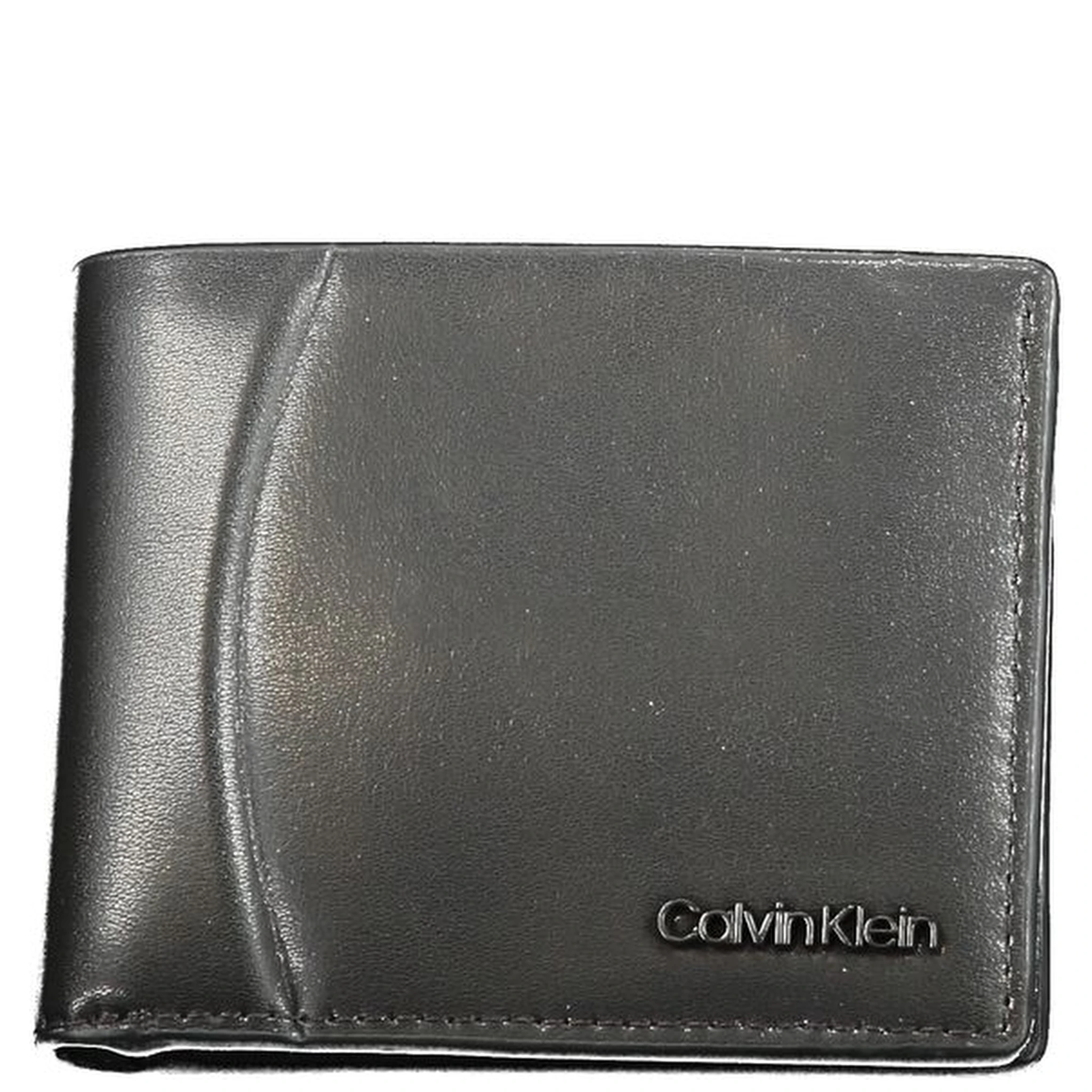 محفظة جلدية سوداء