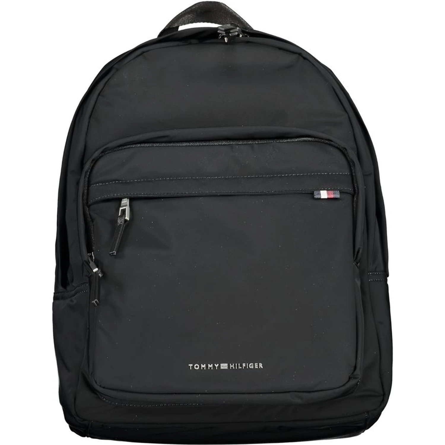 Black Polyester Backpack