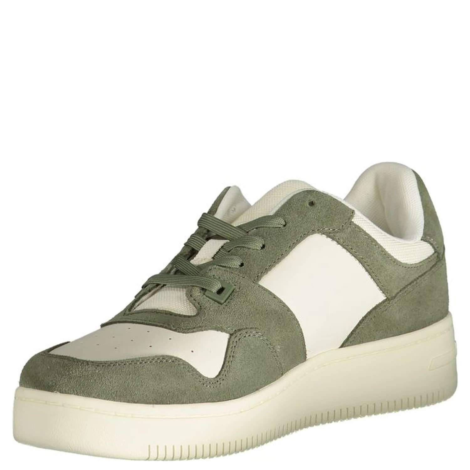 Green Polyester Sneaker