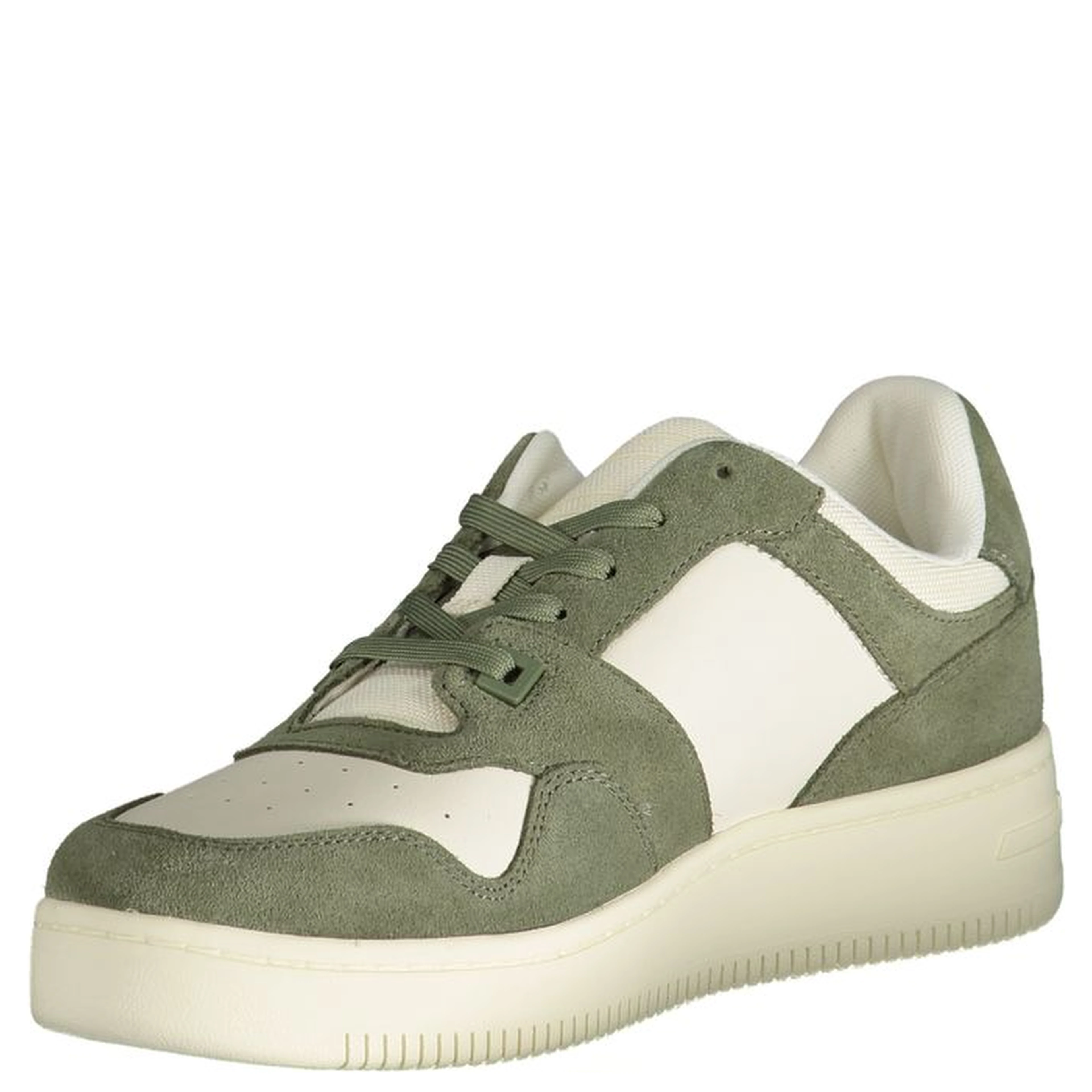 Green Polyester Sneaker