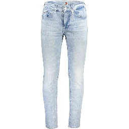 Blue Cotton Jeans Denim