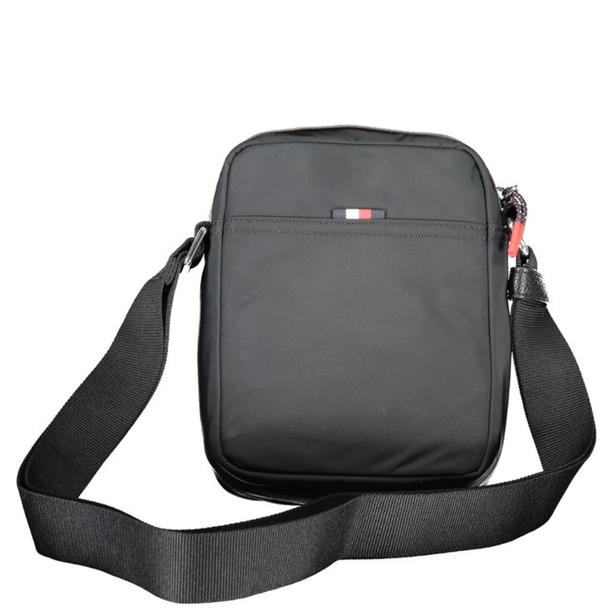 Black Polyester Shoulder Bag