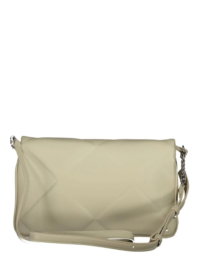 Beige Cotton Handbag