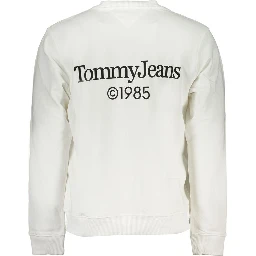 White Cotton Sweatshirt