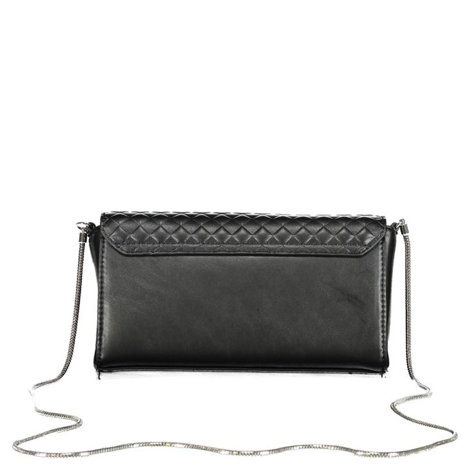 Black Polyester Handbag
