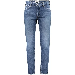 Blue Cotton Jeans Denim