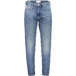 Blue Cotton Jeans Denim