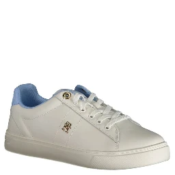 Blue Polyester Sneaker