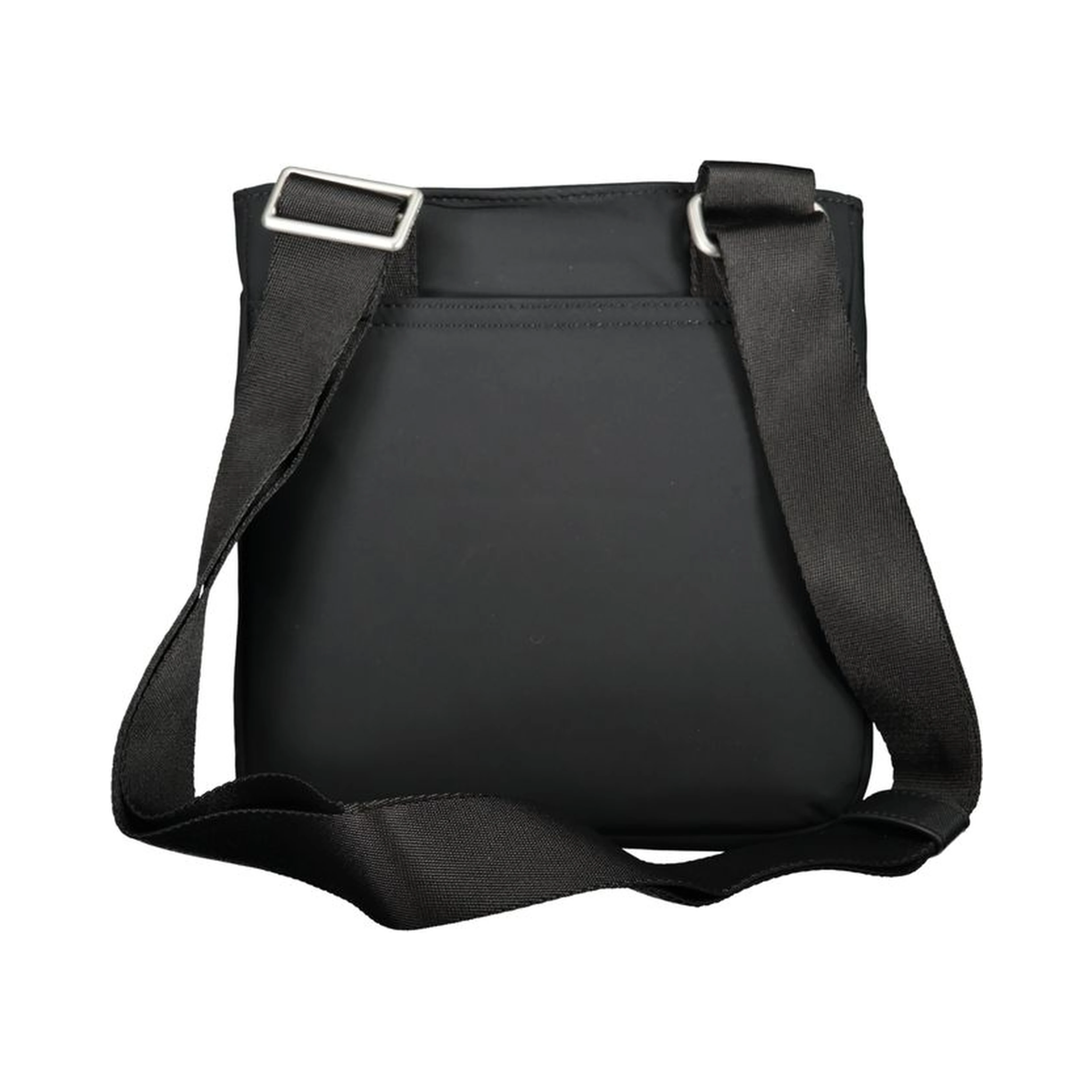 Black Polyester Shoulder Bag