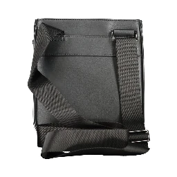 Black Polyethylene Shoulder Bag