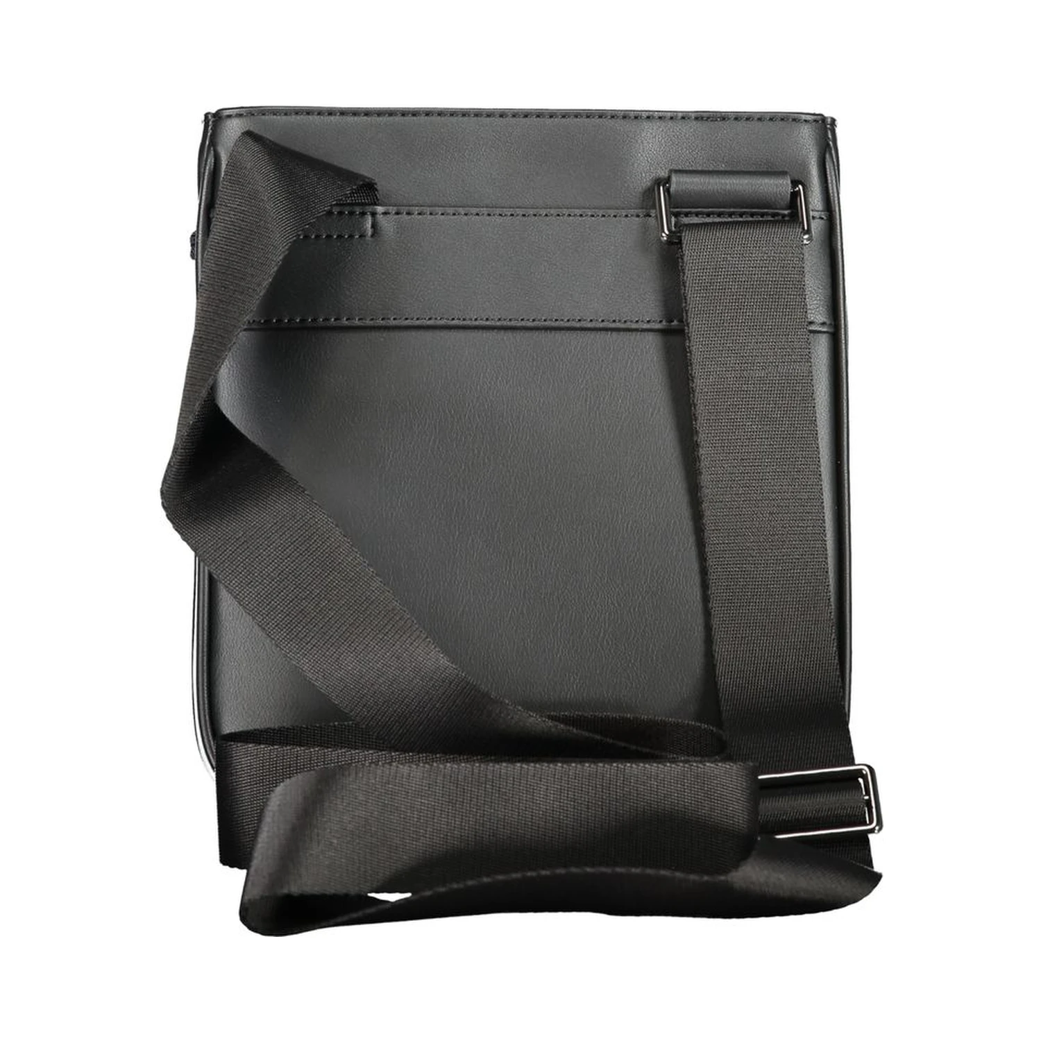 Black Polyethylene Shoulder Bag