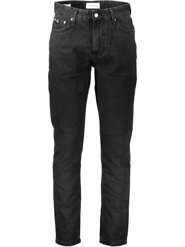 Black Cotton Jeans Denim