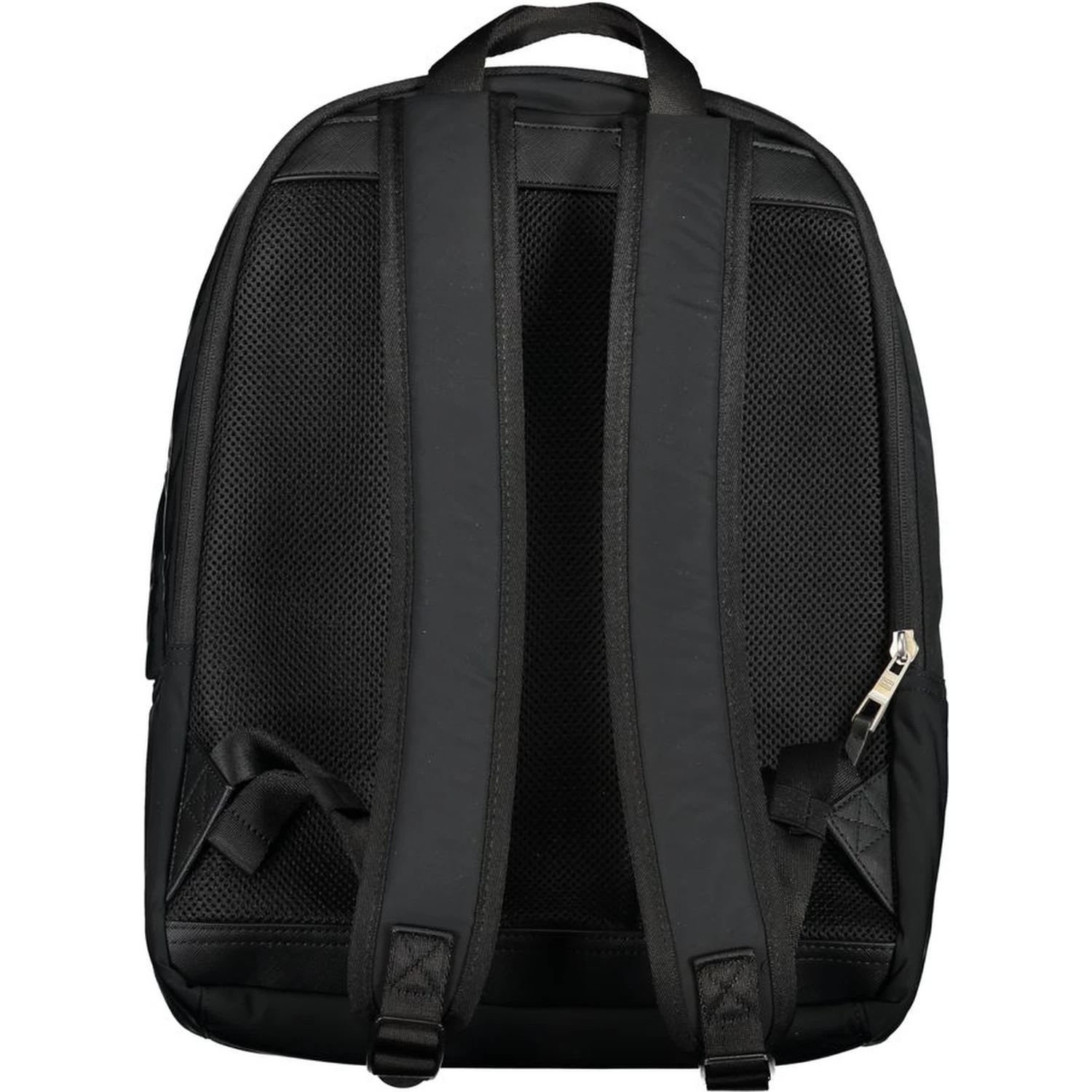 Black Polyester Backpack