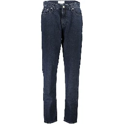 Blue Cotton Jeans Denim