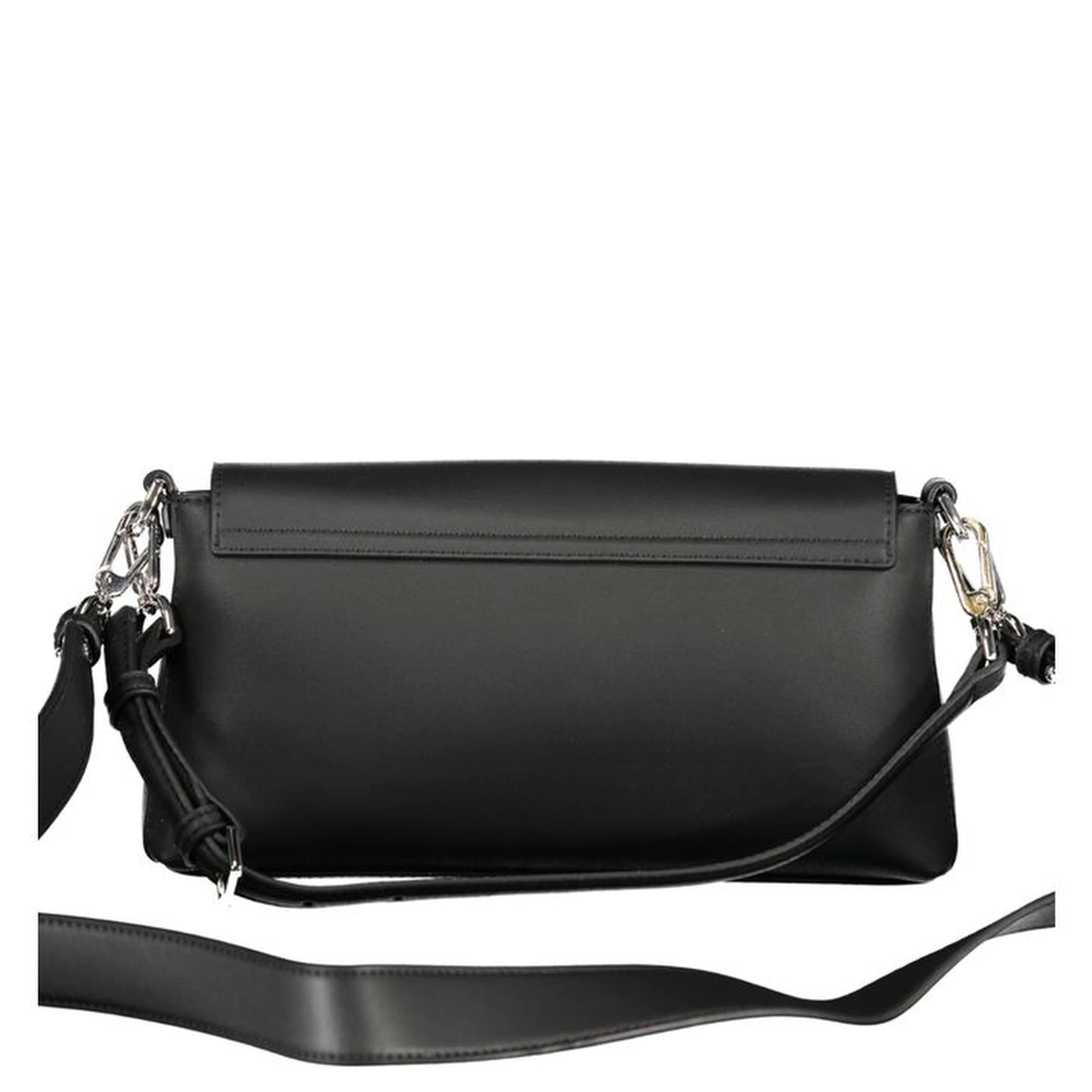 Black Polyester Handbag