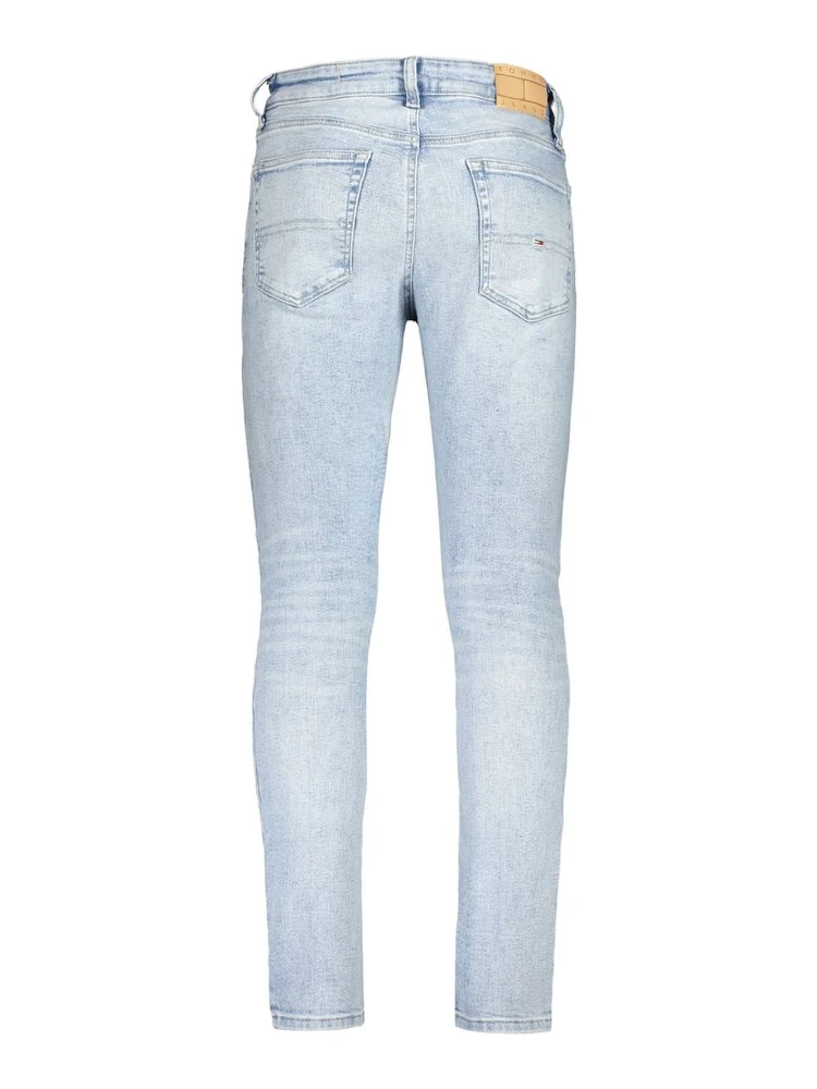 Blue Cotton Jeans Denim alternative