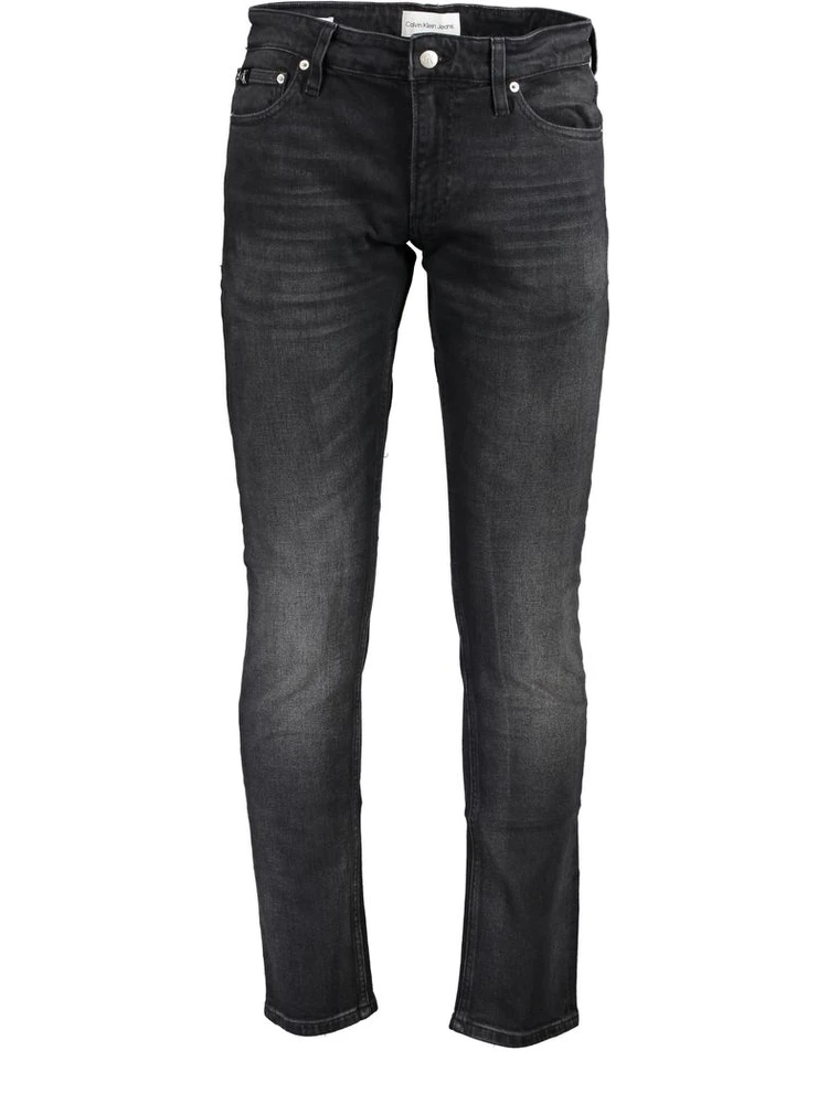 Black Cotton Jeans Denim