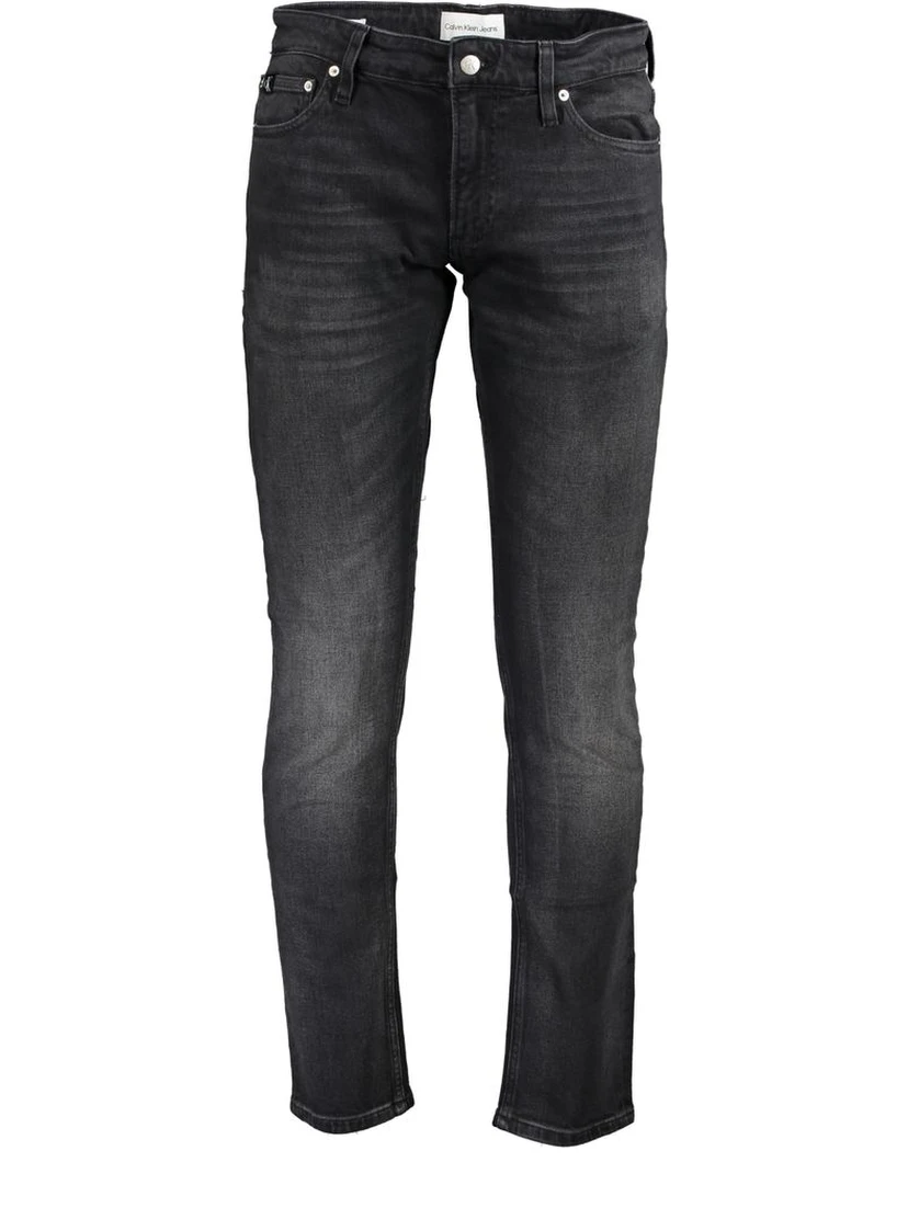 Black Cotton Jeans Denim