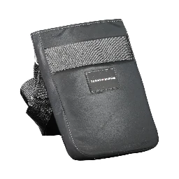 Black Polyester Shoulder Bag