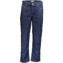 Blue Cotton Jeans Denim