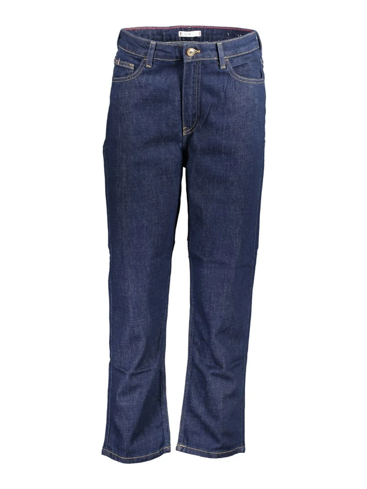 Blue Cotton Jeans Denim