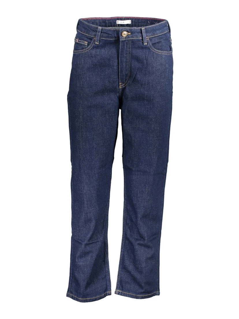 Blue Cotton Jeans Denim