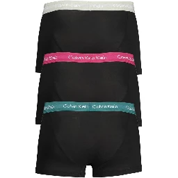 Black Cotton Underwear