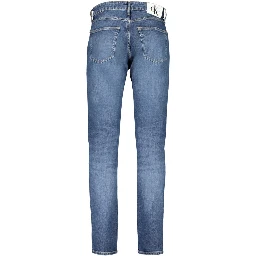 Blue Cotton Jeans Denim