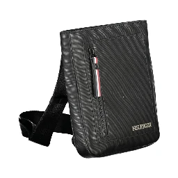 Black Polyethylene Shoulder Bag
