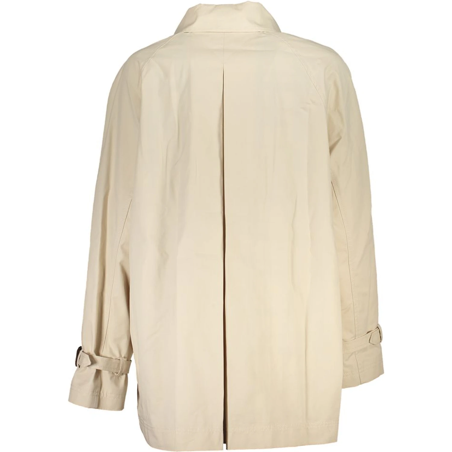 Beige Cotton Jackets & Coat