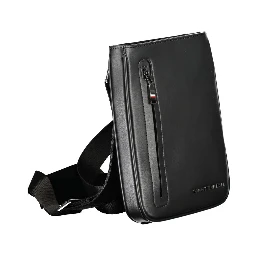 Black Polyethylene Shoulder Bag