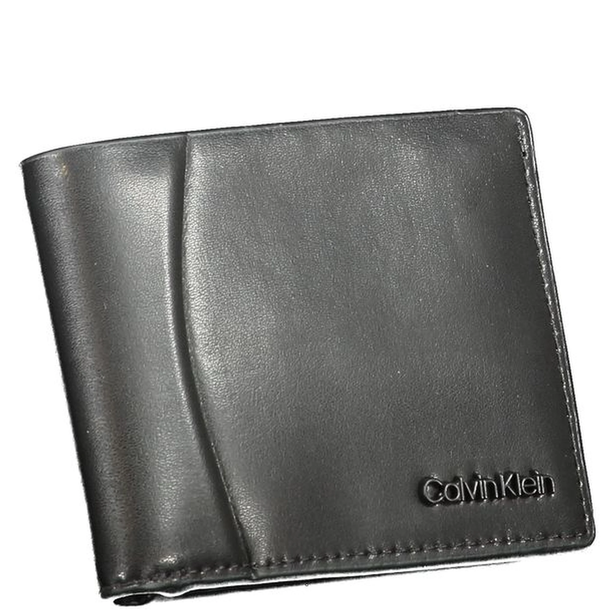 محفظة جلدية سوداء