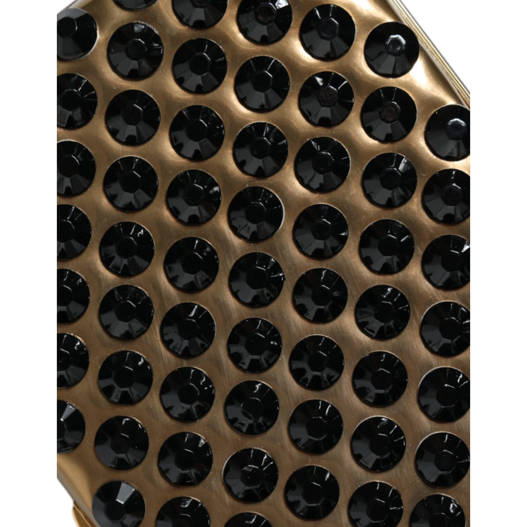 Gold Crystal Bifold Clutch Evening Party Women Purse Bag