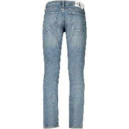 Blue Cotton Jeans Denim