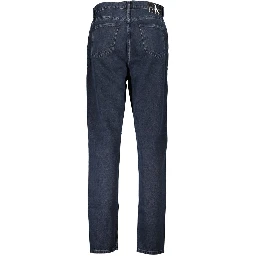 Blue Cotton Jeans Denim