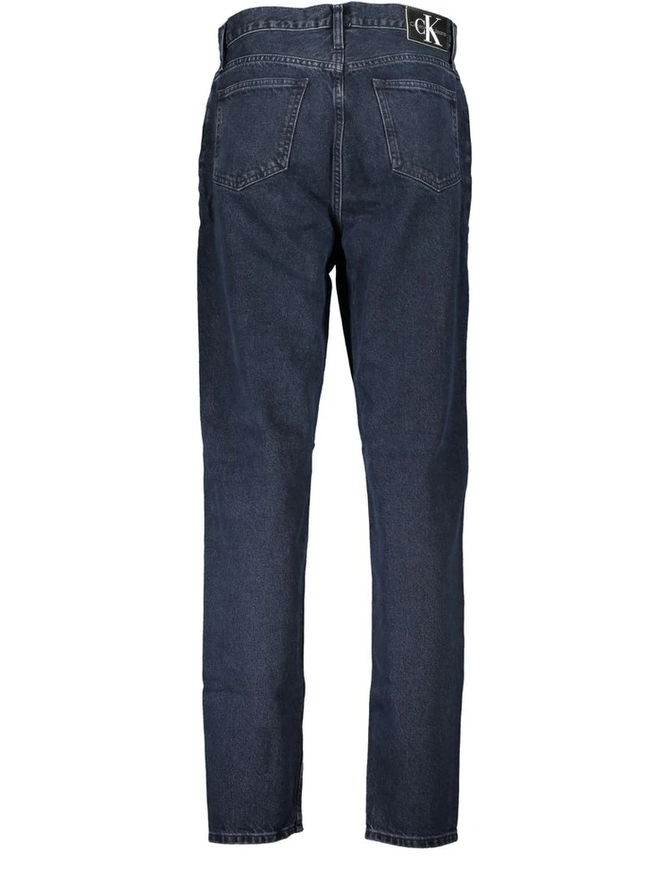 Blue Cotton Jeans Denim alternative