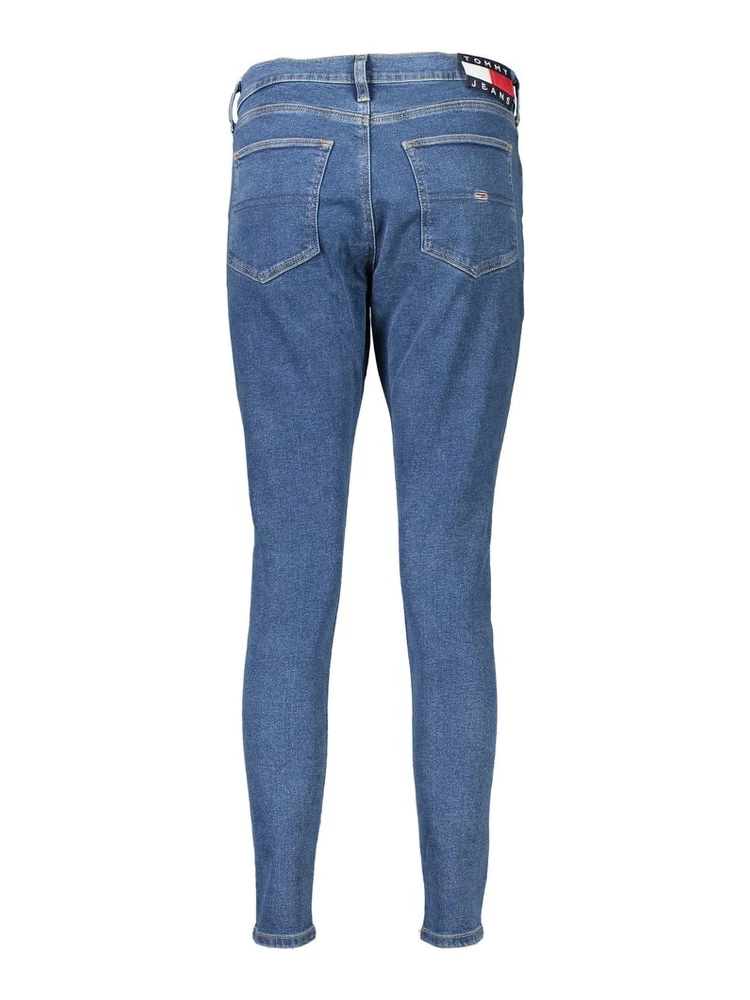 Blue Cotton Jeans Denim alternative