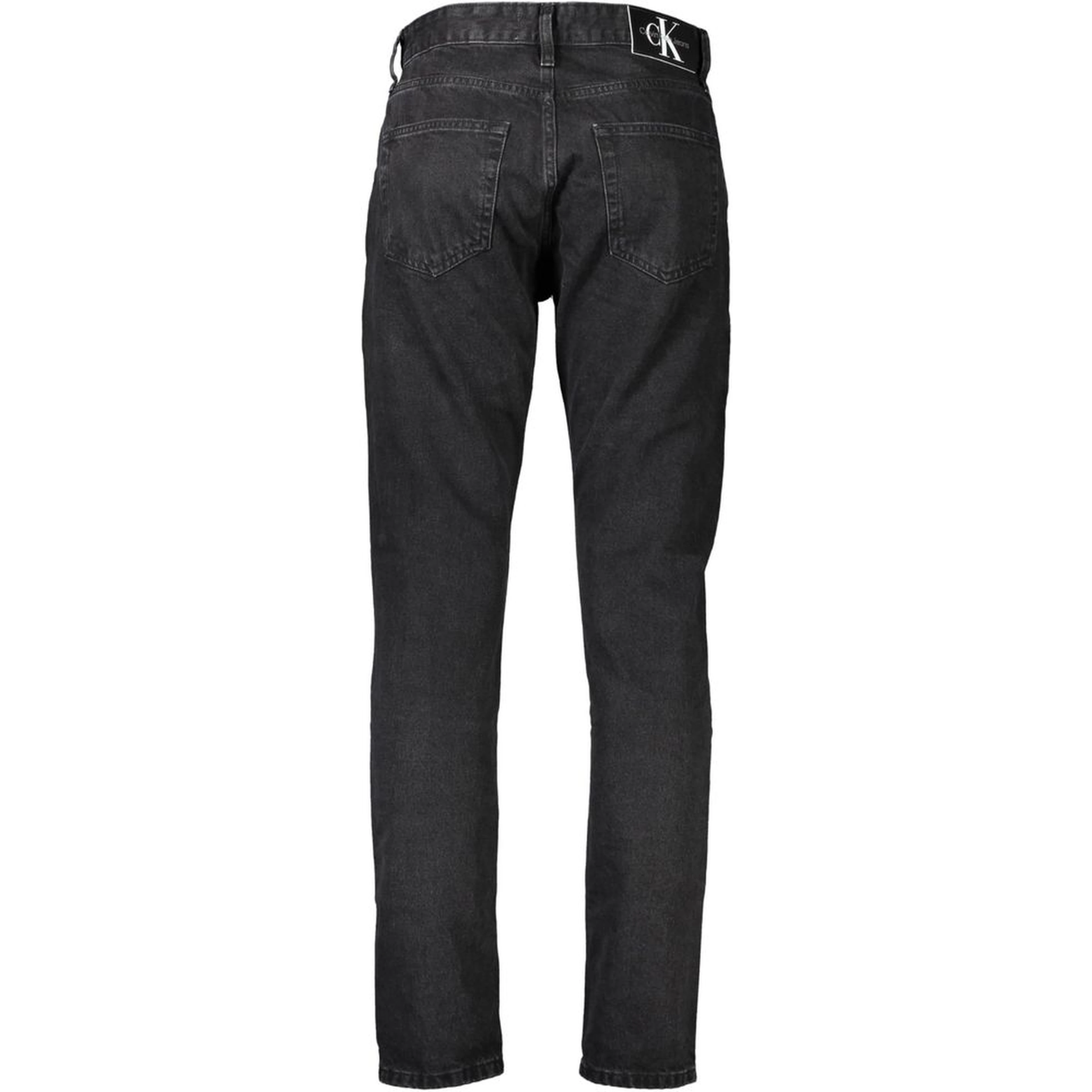 Black Cotton Jeans Denim