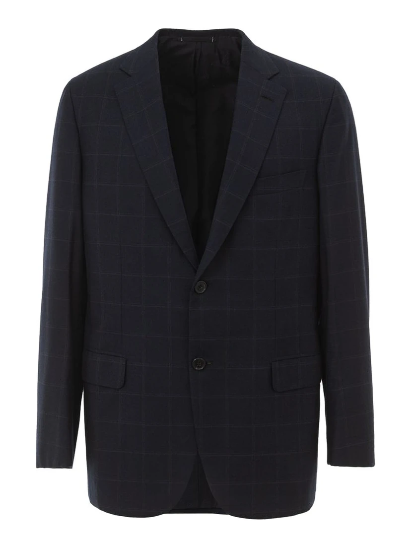 Blue Wool Blazer
