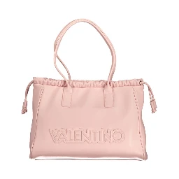 Pink Polyethylene Handbag